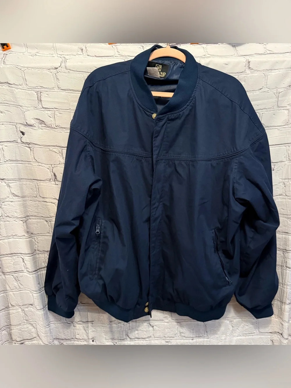 Haband Navy Men's Bomber Jacket